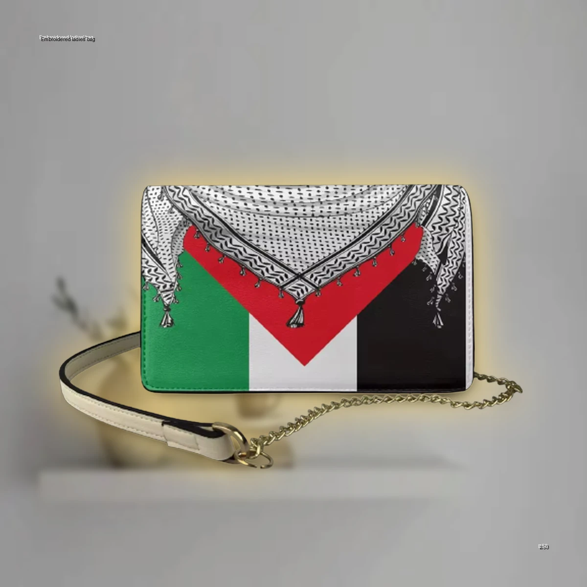 Embroidered ladies’ bag
